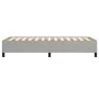 Estructura de cama de tela gris claro 80x200 cm de vidaXL, Camas y somieres - Ref: Foro24-347018, Precio: 84,97 €, Descuento: %