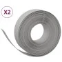 Garden edging 2 pcs gray polyethylene 10 m 15 cm by vidaXL, Garden edging and edging - Ref: Foro24-3155440, Price: 58,47 €, D...