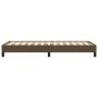 Brown fabric bed frame 90x190 cm by vidaXL, Beds and slatted bases - Ref: Foro24-346683, Price: 78,38 €, Discount: %
