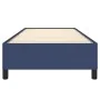 Blue fabric bed frame 80x200 cm by vidaXL, Beds and slatted bases - Ref: Foro24-347024, Price: 112,93 €, Discount: %