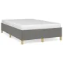 Dark gray fabric bed frame 120x200 cm by vidaXL, Beds and slatted bases - Ref: Foro24-347150, Price: 94,65 €, Discount: %