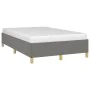 Dark gray fabric bed frame 120x200 cm by vidaXL, Beds and slatted bases - Ref: Foro24-347150, Price: 94,65 €, Discount: %