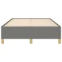 Dark gray fabric bed frame 120x200 cm by vidaXL, Beds and slatted bases - Ref: Foro24-347150, Price: 94,65 €, Discount: %