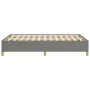 Dark gray fabric bed frame 120x200 cm by vidaXL, Beds and slatted bases - Ref: Foro24-347150, Price: 94,65 €, Discount: %