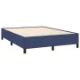 Estructura de cama de tela gris taupe azul 140x200 cm de vidaXL, Camas y somieres - Ref: Foro24-347072, Precio: 112,60 €, Des...