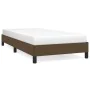 Brauner Stoffbettrahmen 90x200 cm von vidaXL, Betten und Lattenroste - Ref: Foro24-346691, Preis: 73,83 €, Rabatt: %