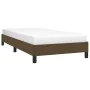 Brauner Stoffbettrahmen 90x200 cm von vidaXL, Betten und Lattenroste - Ref: Foro24-346691, Preis: 73,83 €, Rabatt: %
