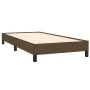 Brauner Stoffbettrahmen 90x200 cm von vidaXL, Betten und Lattenroste - Ref: Foro24-346691, Preis: 73,83 €, Rabatt: %