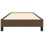 Brauner Stoffbettrahmen 90x200 cm von vidaXL, Betten und Lattenroste - Ref: Foro24-346691, Preis: 73,83 €, Rabatt: %