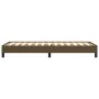 Brauner Stoffbettrahmen 90x200 cm von vidaXL, Betten und Lattenroste - Ref: Foro24-346691, Preis: 73,83 €, Rabatt: %