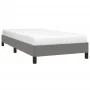 Dunkelgrauer Stoffbettrahmen 90x190 cm von vidaXL, Betten und Lattenroste - Ref: Foro24-346681, Preis: 83,79 €, Rabatt: %