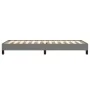 Dunkelgrauer Stoffbettrahmen 90x190 cm von vidaXL, Betten und Lattenroste - Ref: Foro24-346681, Preis: 83,79 €, Rabatt: %