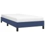 Blue fabric bed frame 90x200 cm by vidaXL, Beds and slatted bases - Ref: Foro24-346694, Price: 75,33 €, Discount: %