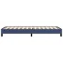 Blue fabric bed frame 90x200 cm by vidaXL, Beds and slatted bases - Ref: Foro24-346694, Price: 75,33 €, Discount: %