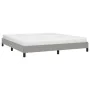 Estructura de cama tela gris claro 160x200 cm de vidaXL, Camas y somieres - Ref: Foro24-346728, Precio: 104,88 €, Descuento: %
