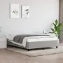 Light gray fabric bed frame 140x200 cm by vidaXL, Beds and slatted bases - Ref: Foro24-347066, Price: 111,10 €, Discount: %