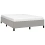 Light gray fabric bed frame 140x200 cm by vidaXL, Beds and slatted bases - Ref: Foro24-347066, Price: 111,10 €, Discount: %