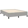 Light gray fabric bed frame 140x200 cm by vidaXL, Beds and slatted bases - Ref: Foro24-347066, Price: 111,10 €, Discount: %