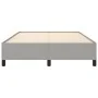 Light gray fabric bed frame 140x200 cm by vidaXL, Beds and slatted bases - Ref: Foro24-347066, Price: 111,10 €, Discount: %