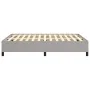 Light gray fabric bed frame 140x200 cm by vidaXL, Beds and slatted bases - Ref: Foro24-347066, Price: 111,10 €, Discount: %
