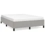 Light gray fabric bed frame 140x190 cm by vidaXL, Beds and slatted bases - Ref: Foro24-347058, Price: 109,08 €, Discount: %