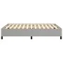 Hellgrauer Stoffbettrahmen 140x190 cm von vidaXL, Betten und Lattenroste - Ref: Foro24-347058, Preis: 110,64 €, Rabatt: %