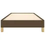 Brown fabric bed frame 90x200 cm by vidaXL, Beds and slatted bases - Ref: Foro24-346789, Price: 75,19 €, Discount: %