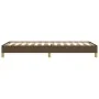 Brauner Stoffbettrahmen 90x200 cm von vidaXL, Betten und Lattenroste - Ref: Foro24-346789, Preis: 75,08 €, Rabatt: %