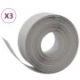 Garden edging 3 pcs gray polyethylene 10 m 20 cm by vidaXL, Garden edging and edging - Ref: Foro24-3155453, Price: 127,57 €, ...