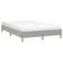 Light gray fabric bed frame 120x200 cm by vidaXL, Beds and slatted bases - Ref: Foro24-346802, Price: 105,49 €, Discount: %
