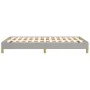Light gray fabric bed frame 120x200 cm by vidaXL, Beds and slatted bases - Ref: Foro24-346802, Price: 105,49 €, Discount: %