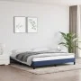 Blauer Stoffbettrahmen 160x200 cm von vidaXL, Betten und Lattenroste - Ref: Foro24-346734, Preis: 104,41 €, Rabatt: %