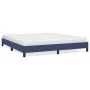 Blue fabric bed frame 160x200 cm by vidaXL, Beds and slatted bases - Ref: Foro24-346734, Price: 103,14 €, Discount: %