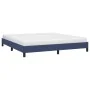 Blauer Stoffbettrahmen 160x200 cm von vidaXL, Betten und Lattenroste - Ref: Foro24-346734, Preis: 104,41 €, Rabatt: %