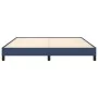 Blauer Stoffbettrahmen 160x200 cm von vidaXL, Betten und Lattenroste - Ref: Foro24-346734, Preis: 104,41 €, Rabatt: %