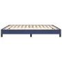 Blue fabric bed frame 160x200 cm by vidaXL, Beds and slatted bases - Ref: Foro24-346734, Price: 103,14 €, Discount: %