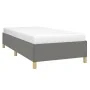 Dunkelgrauer Stoffbettrahmen 100x200 cm von vidaXL, Betten und Lattenroste - Ref: Foro24-347142, Preis: 96,85 €, Rabatt: %