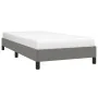 Estructura de cama de tela gris oscuro 80x200 cm de vidaXL, Camas y somieres - Ref: Foro24-346673, Precio: 88,86 €, Descuento: %