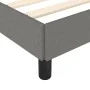 Estructura de cama de tela gris oscuro 80x200 cm de vidaXL, Camas y somieres - Ref: Foro24-346673, Precio: 88,86 €, Descuento: %