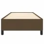 Brown fabric bed frame 90x200 cm by vidaXL, Beds and slatted bases - Ref: Foro24-347037, Price: 97,62 €, Discount: %