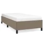 Taupe gray fabric bed frame 80x200 cm by vidaXL, Beds and slatted bases - Ref: Foro24-347022, Price: 105,81 €, Discount: %