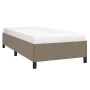 Taupe gray fabric bed frame 80x200 cm by vidaXL, Beds and slatted bases - Ref: Foro24-347022, Price: 105,81 €, Discount: %