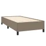 Taupe gray fabric bed frame 80x200 cm by vidaXL, Beds and slatted bases - Ref: Foro24-347022, Price: 105,81 €, Discount: %