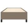 Taupe gray fabric bed frame 80x200 cm by vidaXL, Beds and slatted bases - Ref: Foro24-347022, Price: 105,81 €, Discount: %