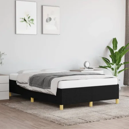 Estructura de cama de tela gris claro 120x200 cm de vidaXL, Camas y somieres - Ref: Foro24-347151, Precio: 100,72 €, Descuent...