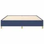 Estructura de cama tela azul 180x200 cm de vidaXL, Camas y somieres - Ref: Foro24-347187, Precio: 129,75 €, Descuento: %