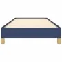 Blue fabric bed frame 80x200 cm by vidaXL, Beds and slatted bases - Ref: Foro24-346776, Price: 74,04 €, Discount: %