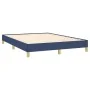 Blue fabric bed frame 160x200 cm by vidaXL, Beds and slatted bases - Ref: Foro24-346832, Price: 109,89 €, Discount: %