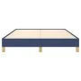 Blue fabric bed frame 160x200 cm by vidaXL, Beds and slatted bases - Ref: Foro24-346832, Price: 109,89 €, Discount: %