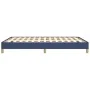 Blue fabric bed frame 160x200 cm by vidaXL, Beds and slatted bases - Ref: Foro24-346832, Price: 109,89 €, Discount: %